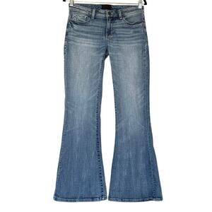Buckle Black Womens Flare Blue Jeans Size 26x30 Fit No. 53 *EUC